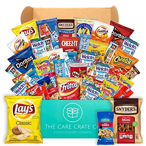 The Care Crate Snack Box Care Package (40 piece Snack Pack) Chips