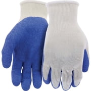 Do it Best Men's Large Latex Coated Glove, Blue (3-Pack) DB32201-L3P