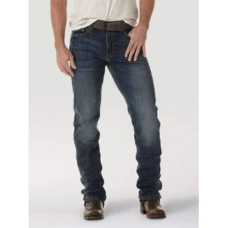 Wrangler Retro Slim Straight Jeans - Cottonwood Wash, 46W X 34L, Men's Denim