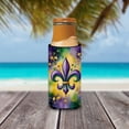 thumbnail image 3 of Fleur de lis Mardi Gras Hugger for Ultra Slim Cans, 3 of 5