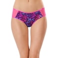 thumbnail image 2 of Balanced Tech Women's Printed Mesh Hipster Panty 4 Pack, 2 of 4