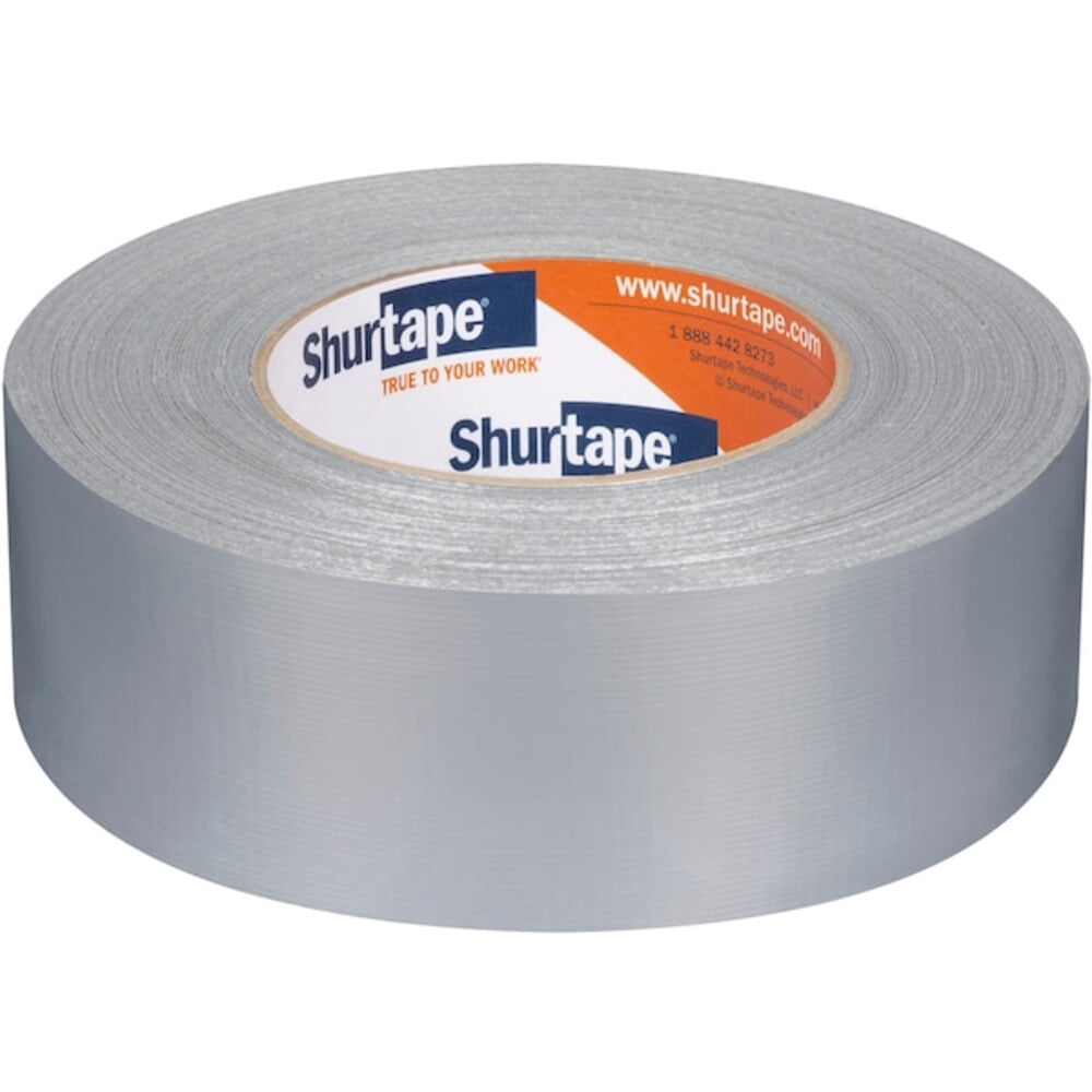 Shurtape Duct Tape,Metalized Silver,1 7/8inx60yd SF 682
