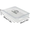 thumbnail image 6 of Pethiy Refrigerator Organizer, Food Storage Container, Airtight Cookie Containers with Lid – Clear Bins for Holiday Cookies, Christmas Baking, Thanksgiving Leftovers, Seafood & Vegetables, 6 of 9
