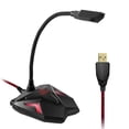 thumbnail image 1 of Micrófono de computadora USB Micrófono de juego genial Micrófono de escritorio omnidireccional 360 °, 1 of 8