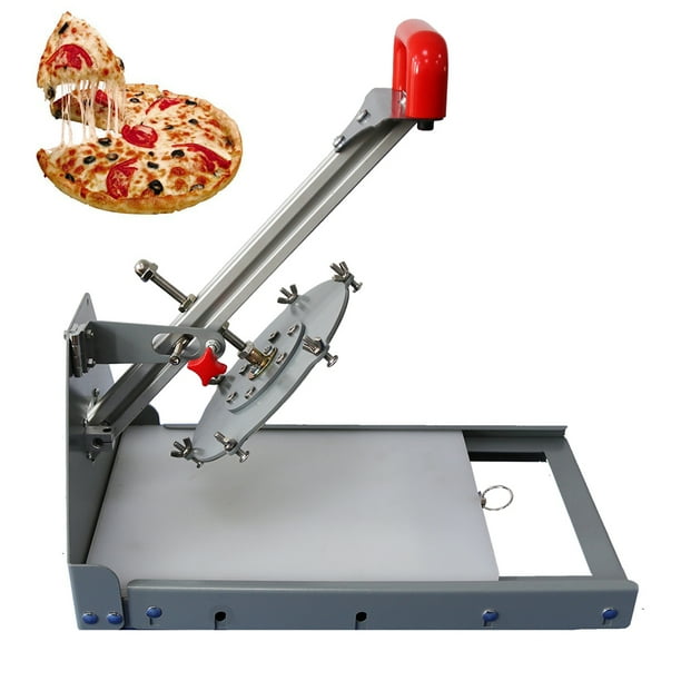 TECHTONGDA Pizza Dough Press Machine 8x8" Stainless Steel Pizza Press