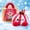 Candy Cane Bao A3, variant on Plush Dumpling Squishy Toys, Christmas Bao Plush Collection, Adorable Soft Plush Toys, Winter Holiday Collectibles