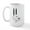 White, variant on CafePress - Peanuts Snoopy Emoji - 15 oz Ceramic Large White Novelty Mug