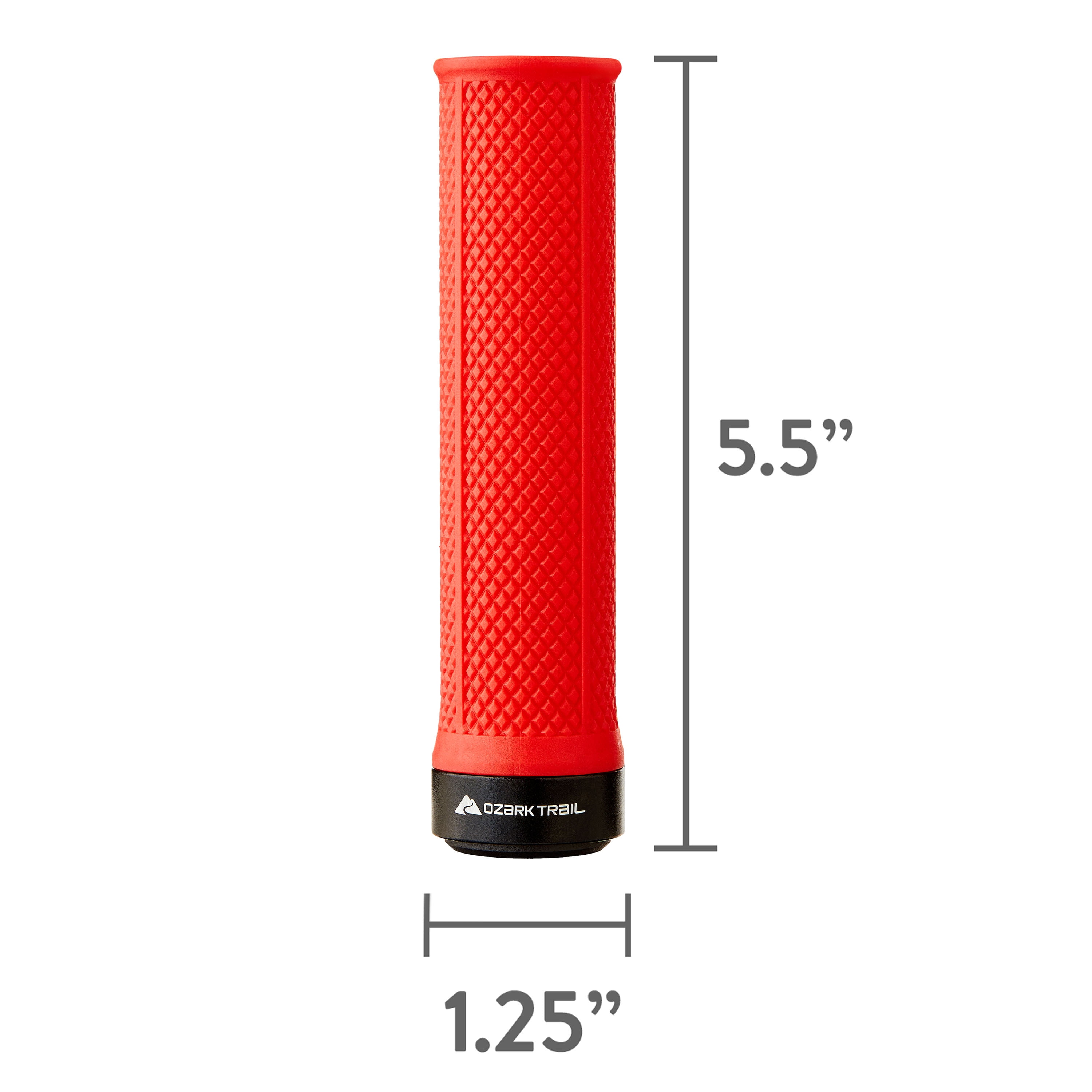 Ozark Trail Lock-on Bike Grips, Red