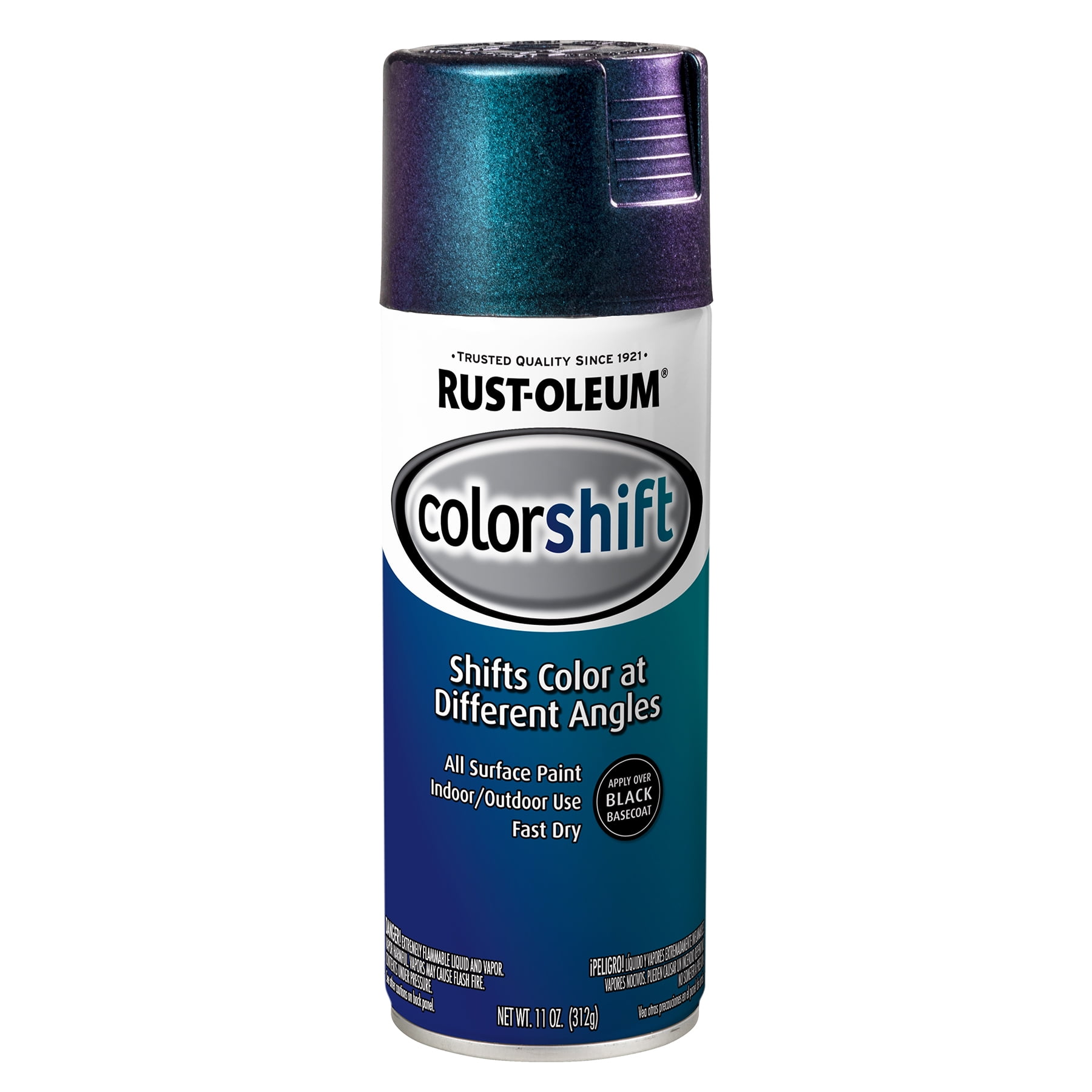 Blue Cosmos, Rust-Oleum Color Shift Spray Paint- 372479, 11 oz- 6