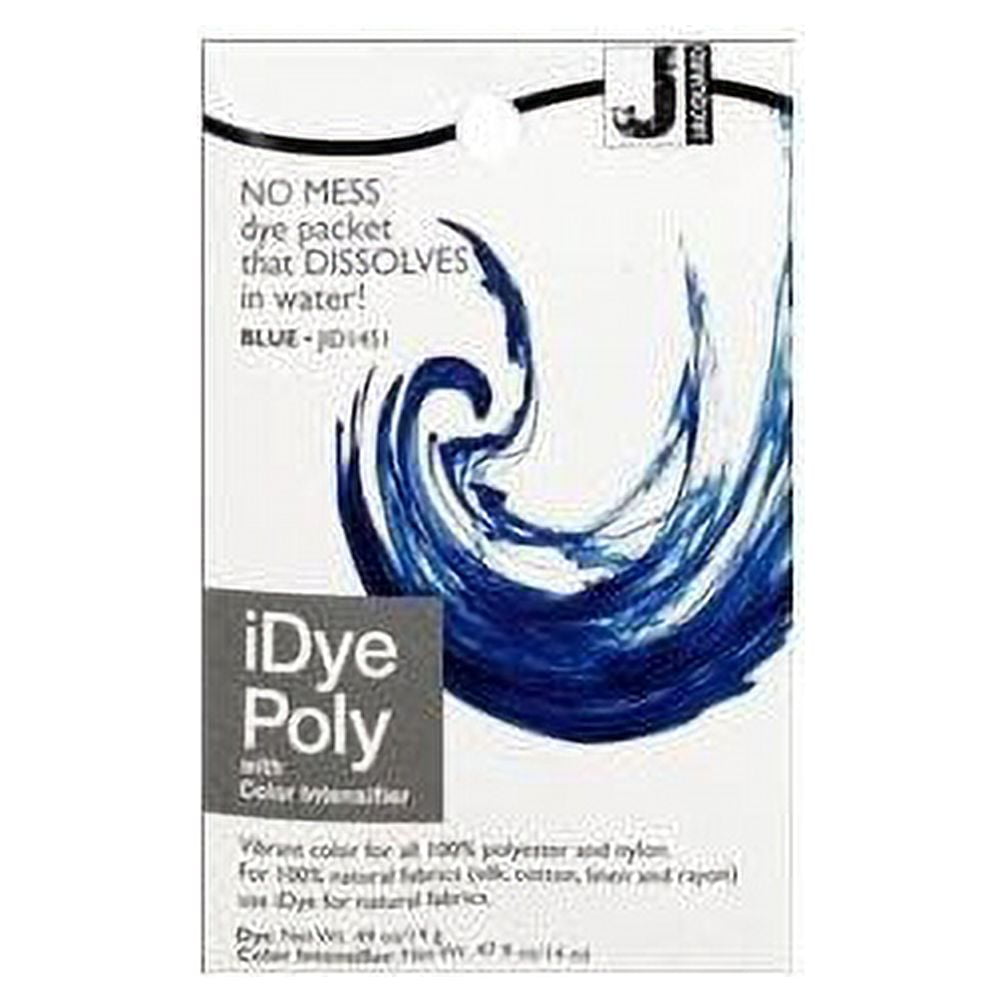 The difference between Idye Poly Blue (left) and Idye Poly