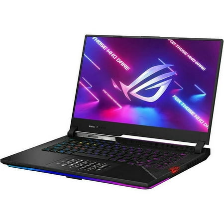 ASUS ROG Strix Scar 15 (2022) Gaming Laptop, 15.6” 240Hz IPS QHD Display, NVIDIA GeForce RTX 3070 Ti, Intel Core i9 12900H, 16GB DDR5, 1TB SSD, Per-Key RGB Keyboard, Windows 11 Home, G533ZW-AS94Q