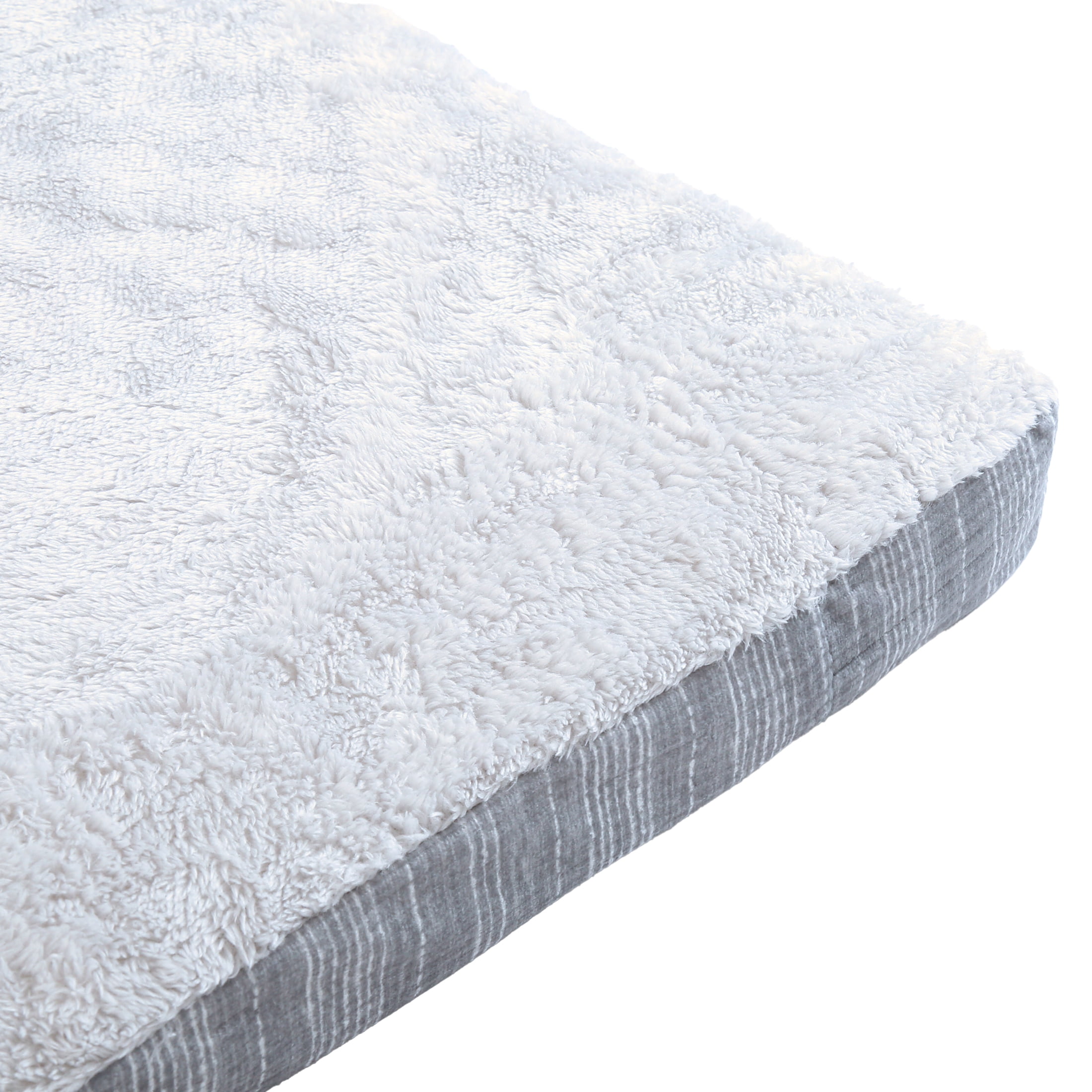 Vibrant Life Orthopedic Foam Dog Bed, Gray, Medium 29" x 20"