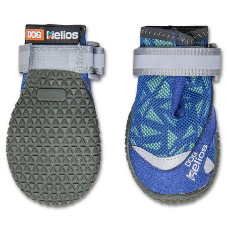 UPC: 0810010816269 | Dog Helios F17BLMD Surface Premium Grip Performance Dog Shoes – Blue – Medium