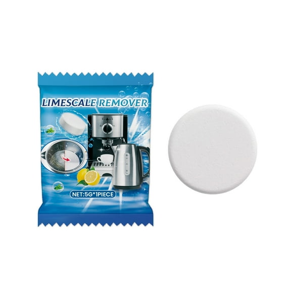 TopLLC Cleaning Supplies Limescale Cleaning Tablets Clean Kettle Coffee Maker Stubborn Stains Limescale Cleaning Tablets for Home on Clearance