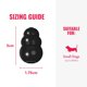 thumbnail image 4 of Juguete para perros KONG Extreme Fetch & Chew con relleno de golosinas para perros pequeños, 4 of 9