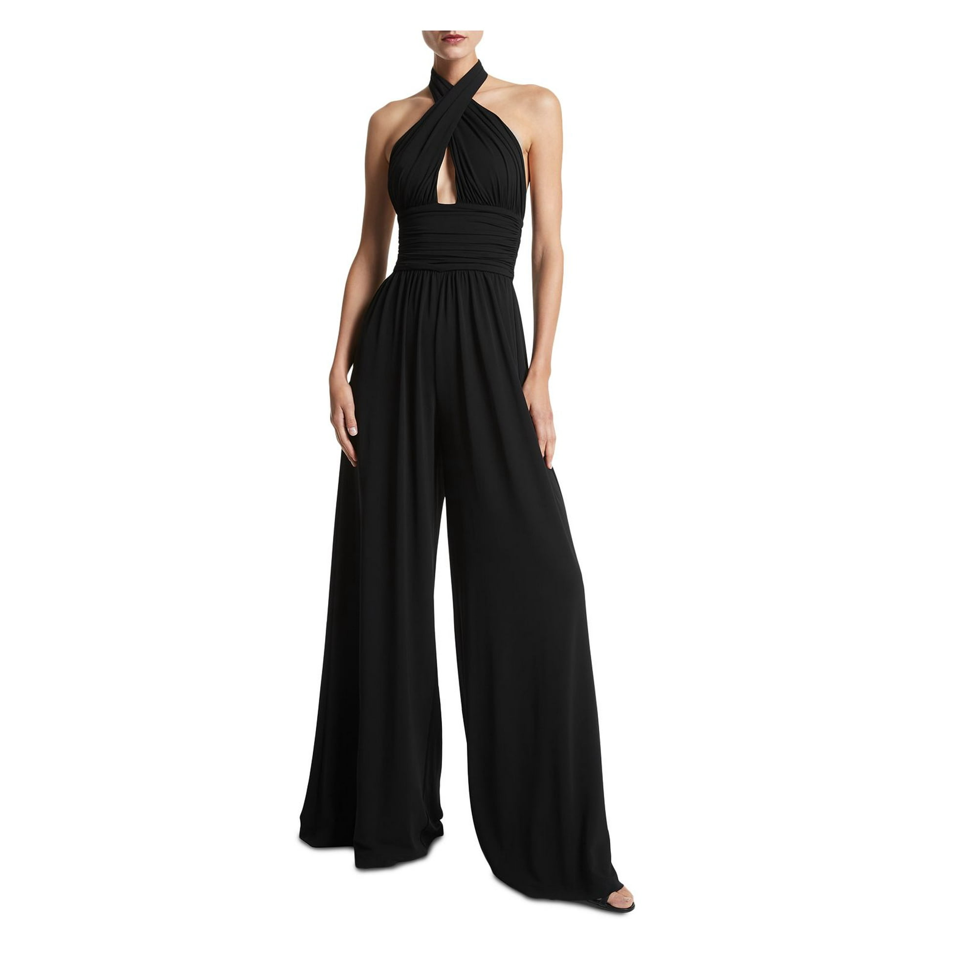 Michael kors wide leg jumpsuit discount