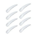 thumbnail image 3 of 300pcs Practical Cosmetic Mask Scoop Beauty Tools Facial Cream Mask Plastic Spoon (Crescent Spoon), 3 of 6