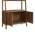 thumbnail image 5 of Modway Bixby 32.5" Particleboard and MDF Wood Bookshelf in Walnut, 5 of 7