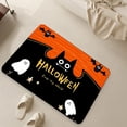 thumbnail image 4 of YIMWNYI Halloween Festive Floor Mats, Absorbent Non-slip Mats, Bathroom Kitchen Entrance Rug, Soft Microfibre Fabric, Decorative Halloween Rug for Living Room and Bathroom, 4 of 6