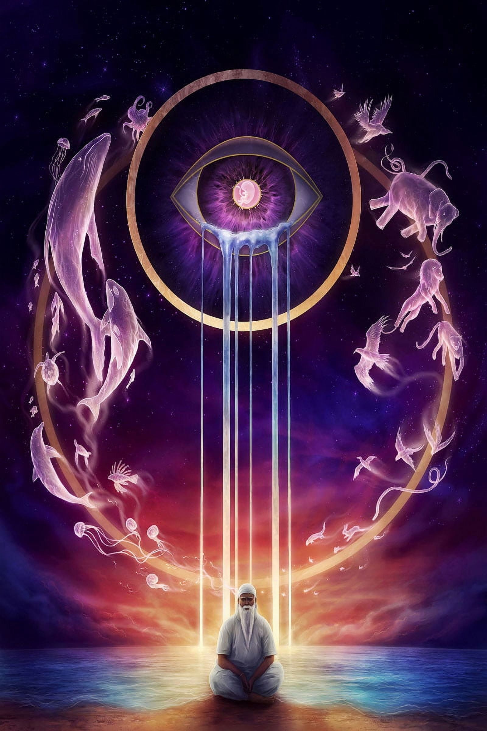 Marmont Hill "The Circle of Life" Painting Print on Canvas