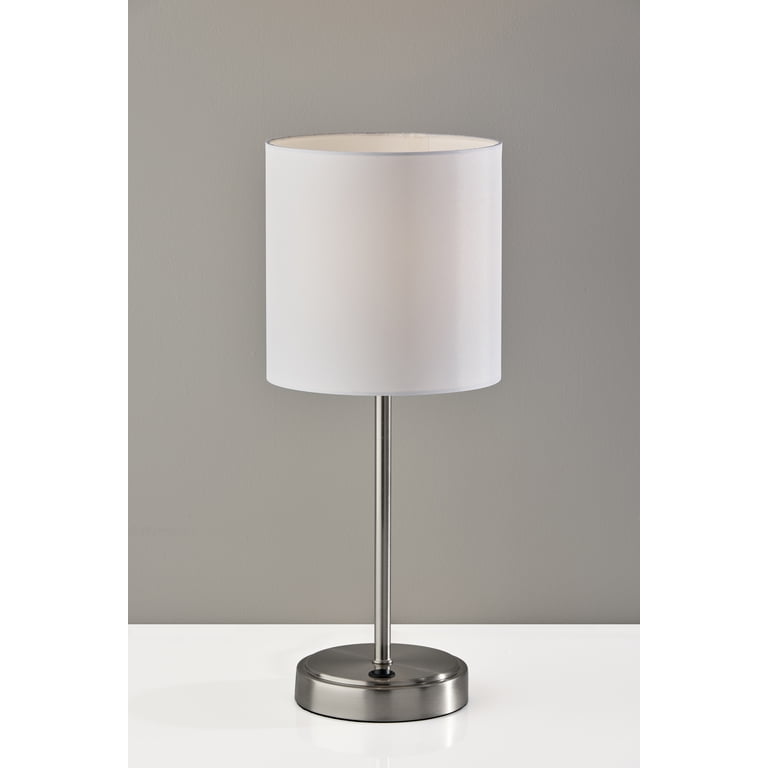 19-Inch Stick Table Lamp with USB Charging Ports photo 2