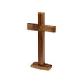 thumbnail image 2 of Cruz de Madera de Pie para Intercesión 25 cm Hecha a Mano, 2 of 4
