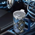 thumbnail image 6 of OBREWU Pioneer Flower Tumbler with Handle and Lid,40oz Pioneer Flower Double Wall Vacuum Insulated Tumbler,Pioneer Flower Cups Gift for Women and Men, 6 of 7