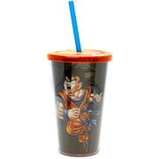 Dragon Ball Z Goku Carnival Cup with 4 Star Ball, 16oz, (Officially Licensed), by Just Funky