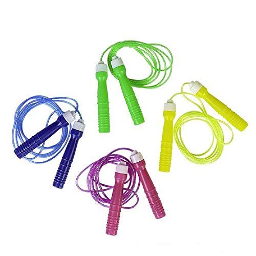 WGS Neon Jump Rope Plastic Party Favors, Prizes, Outdoor Activities