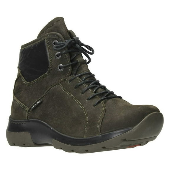 Wolky Women's US-Ambient Waterproof Lace-Up Side-Zippered Ankle Boots, Cactus, Size EU 42 (3050)