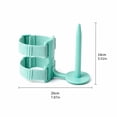 thumbnail image 3 of Portable Arm Yarn Holder, Wearable Rotating Yarn Spinner, Adjustable Double Strap Plastic Stand for Crocheting and Knitting, 1 Pc, 3 of 5