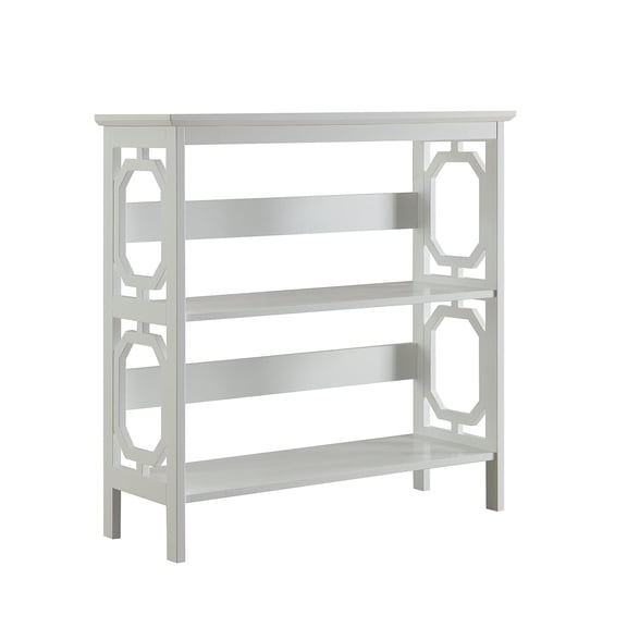 Kingfisher Lane 2 Shelf Bookcase in White