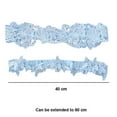 thumbnail image 4 of pcs wedding garter set black bridal lace garter Be, 4 of 5