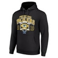 thumbnail image 2 of Men's Starter Black Green Bay Packers 80s Retro Pullover Hoodie, 2 of 3