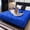Blue, variant on Quilted Thick Pillow Top Mattress Topper, Soft Fluffy Mattress Pad with Deep Pocket(Blue,Twin)