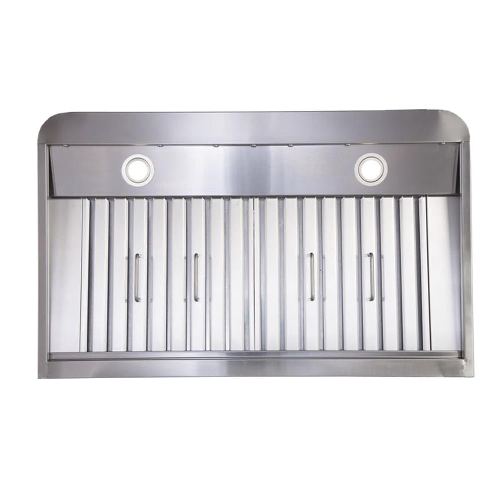 Kucht Professional 36" Stainless Steel Under Cabinet Range Hood in Silver