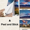 thumbnail image 4 of Peel and Stick Wallpaper Waterproof Sunset desert landscape Nevada Wall Mural Decor Self Adhesive and Removable 100in x 144in, 4 of 8