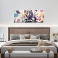 thumbnail image 2 of Erosebridal Gamer 3 Piece Canvas Wall Art 12"x16"x3pcs Gaming Office Wall Decorations Artwork Posters Modern Game Console Controller Bathroom Wall Art Joystick Room Decor Beige Purple, 2 of 5