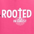 thumbnail image 5 of Wild Bobby Rooted in Christ Inspirational/Christian Unisex Crewneck Graphic Sweatshirt, Neon Pink, X-Large, 5 of 5