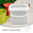 thumbnail image 2 of Cubo de agua Haust Water para alimentos con tapa y asa, contenedor de agua reutilizable, cubo de agua portátil de 3 l, 2 of 6