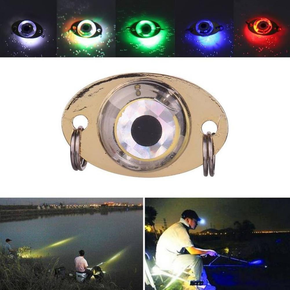 LED Night Light Fishing Lure Underwater Glow Attracting Fishin 1 Fish J6O6  