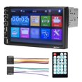 thumbnail image 1 of Single Din Car Stereo 7 Inch Lcd Touchscreen Monitor Bt Mp5 Player Fm Car Radio Receiver Support Tf/, 1 of 4