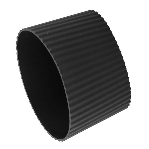Silicone Heat Resistant Nonslip Glass Bottle Cup Sleeve Protector Cover Black