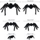 thumbnail image 2 of Arañas Peludas De Halloween, Arañas De Simulación, Accesorios Decorativos De Halloween Para Pared De Patio 6 Piezas seitruly HA037352-00, 2 of 6