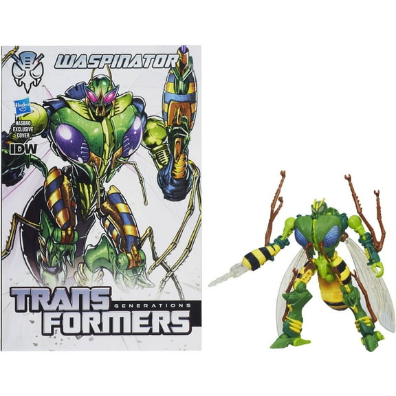 Transformers-hasbro Tra Generations Dlx Waspinator