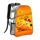 thumbnail image 1 of Garfield Mochila transparente temática, resistente y duradera, bolsa see-through para trabajo, deporte, universidad y viaje, 31 × 43 cm, 1 of 6