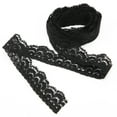 thumbnail image 4 of Ribete elástico cinta de encaje negro de fácil operación con patrón Floral para coser DIY para decoración Amonsee Otros, 4 of 8