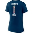 thumbnail image 3 of Women's Fanatics Navy Chicago Bears Team Mother's Day V-Neck T-Shirt, 3 of 3