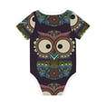 thumbnail image 2 of Rocae Boho Owl for Baby Climbing Clothes Soft Baby Romper for Active Infants Comfortable and Breathable Crawling Jumpsuit Unisex Baby Outfit 2 Years, 2 of 8