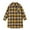 Yellow, variant on Lujianch Girls Toddler Plaid Pleated Mini Dress Button Down Plaid Flannel Shirts Long Sleeve Casual Dress, Blue Sizes 18-24 Months